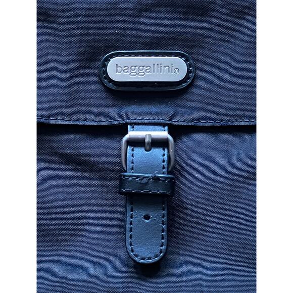 BAGGALLINI Black Slim Nylon Crossbody Bag - Picture 5 of 15